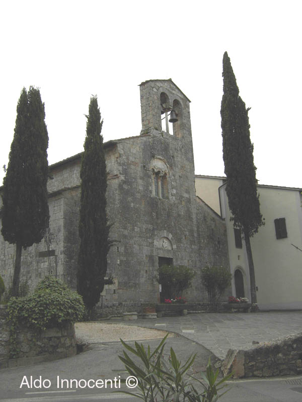 ALTRA IMMAGINE DELLA PIEVE DI SAN GIOVANNI BATTISTA A PIEVESCOLA